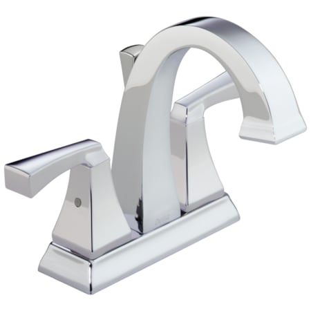 Delta 3-hole 4" installation Hole Centerset Lavatory Faucet, Chrome 2551-MPU-DST